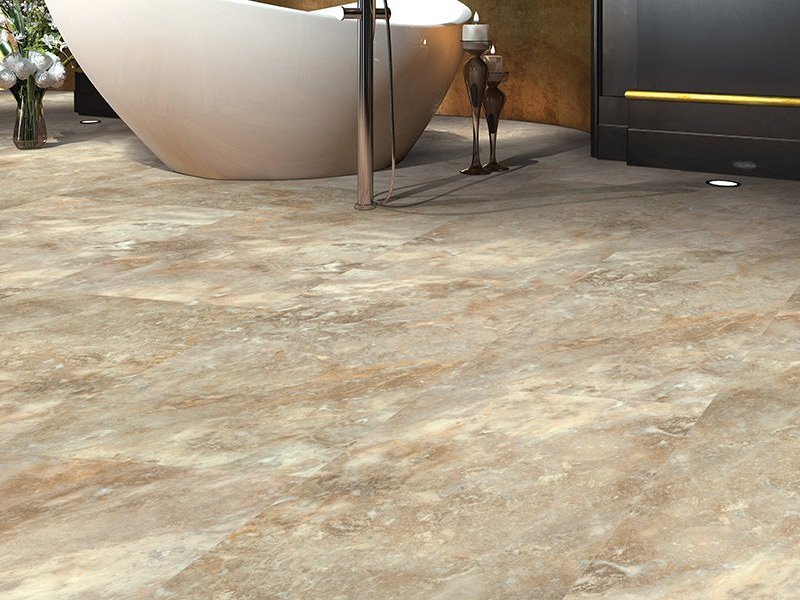 Can I use the same flooring throughout my home?